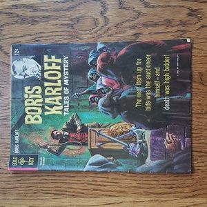 Vintage 60s Boris Karloff Tales Of Mystery No. 12 Gold Key Comics Comic Book
